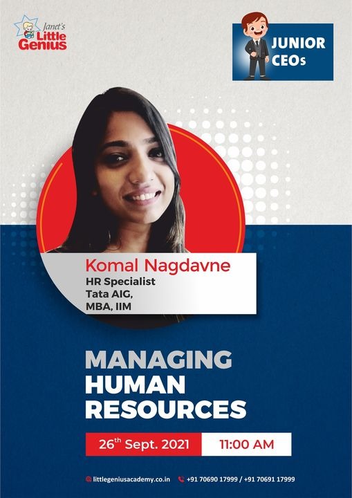 Masterclass with Ms. Komal Nagdavne